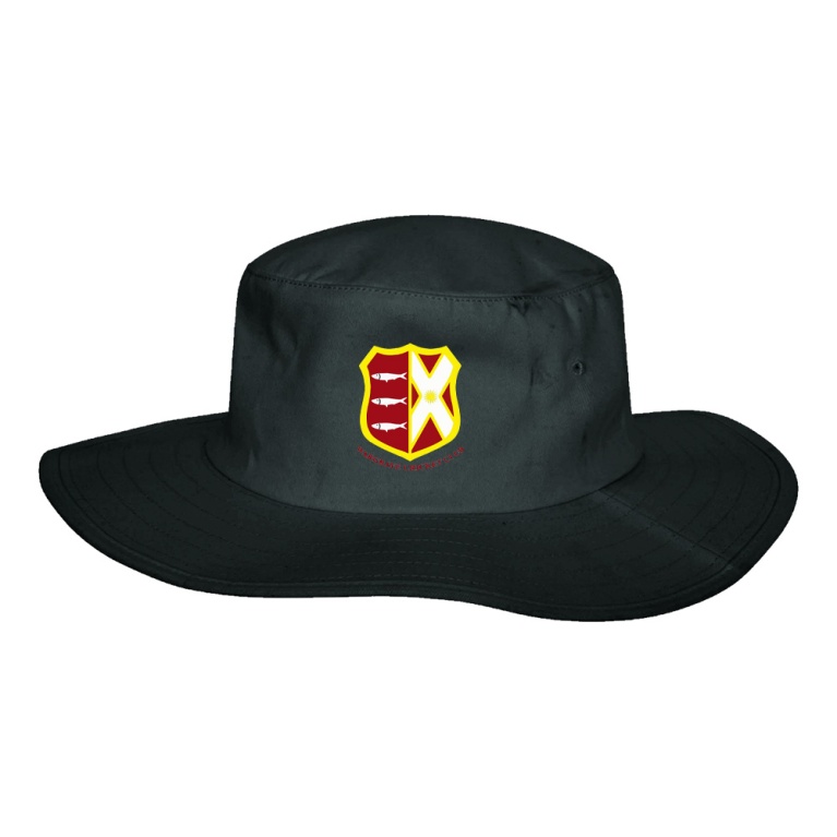 Wargrave CC - Floppy Sun Hat - Black