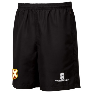Women's Ripstop Pocketed Shorts : Black
