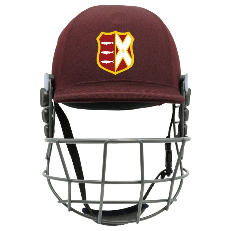 Forma Cricket Helmet - Little Master - Titanium Grill - Maroon