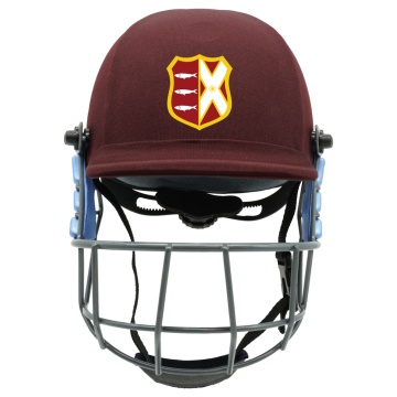 Forma Cricket Helmet - Pro SRS - Steel Grill - Maroon